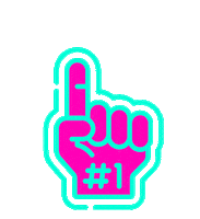 ebenet 1 mano arriba ebenet ebenetagency Sticker