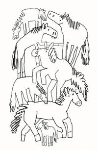 New Year Doodle GIF