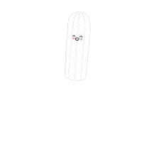 Period Tampon Sticker by JUNO&me