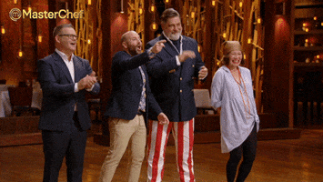 matt preston clapping GIF by MasterChefAU