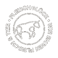 fleischglueck love bbq meat beef Sticker