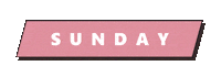 Rino_anime week sunday 日曜日 日 Sticker