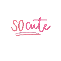 mintscriptco wow pink adorable colorful Sticker