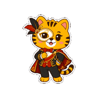 Tiger Award Sticker by IQI Concept
