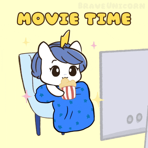 Movie Time Netflix GIF by Brave Unicorn