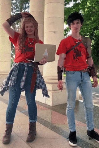 Percy Jackson Cosplay GIF