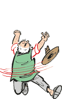 Jump Joy Sticker by Gärtner Pötschke