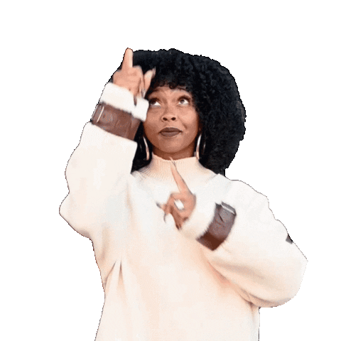 Look Click Here Sticker by Sweenee Style