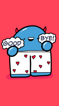 See Ya Goodbye GIF by The Squibbles