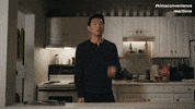 Simu Liu Reaction GIF by Kim's Convenience