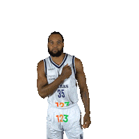Basketball Celebrating Sticker by Minas Tênis Clube