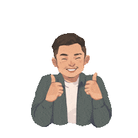 Delicious Sticker by Rafhi Dominic