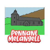 Pennant Melangell Sticker