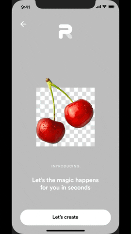photoroom giphyupload brand app iphone GIF