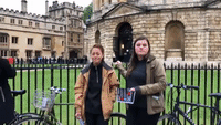 Oxford Students Hold Demonstration in Support of Hong Kong Protesters