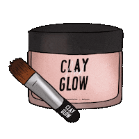 Pink Glow Sticker by Clay And Glow®