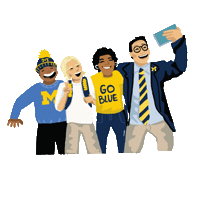 Umich Sticker by University of Michigan