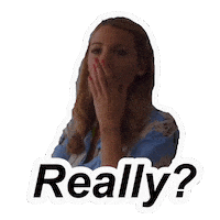 Shocked Oh No Sticker by Blake Lively Fan