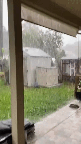 Heavy Rain Soaks Houston as Storms Sweep Southern Texas