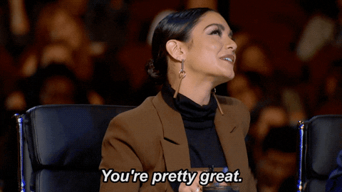 you're pretty great vanessa hudgens GIF by So You Think You Can Dance
