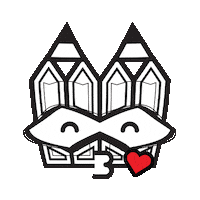 Love It Kiss Sticker by Stamatia Alexaki