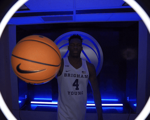 Byu Basketball GIF by BYU Cougars