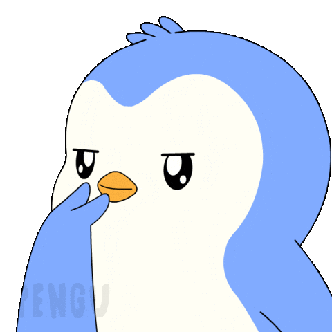 Looking All Eyes On You Sticker by Pudgy Penguins