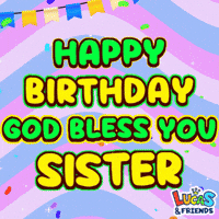 Feliz Cumple Happy Birthday GIF by Lucas and Friends by RV AppStudios