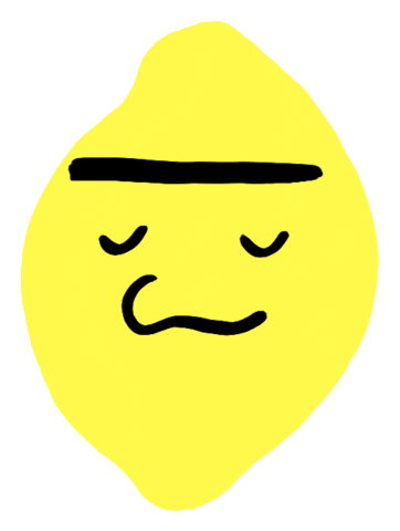 Inaphima cute yellow winner king Sticker