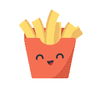 Happy Food Sticker by Daybreak
