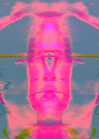 glitch undulating GIF by The Griffith Absurdatory