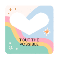 Tout Est Possible Happiness Sticker by Shanty Biscuits
