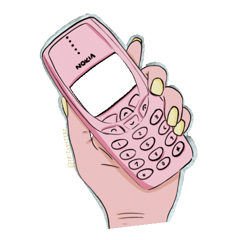 Fun Cellphone Sticker