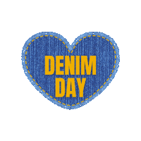 Denim Day Heart Sticker by Partners Against Violence
