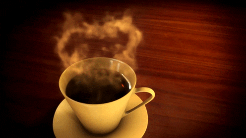 coffee heart GIF