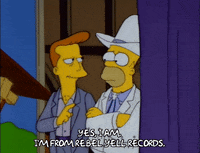 Talking Season 3 GIF by The Simpsons