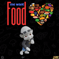 Hungry Feed Me GIF by Zhot Music