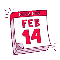 Feb Love Sticker by NIKKIE