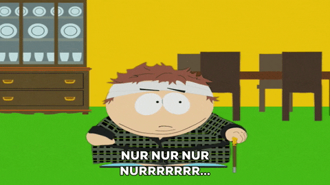 eric cartman cane GIF by South Park 