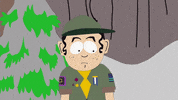 scared jump GIF by South Park 