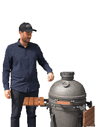 Genie In A Bottle Smoking Sticker by The Bastard - Serious Outdoor Cooking