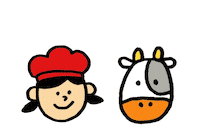はと Sticker by kleeblatt