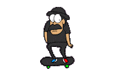 Skate Los Dumpies Sticker by deladeso