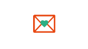 fuchsundwald love letter email newsletter Sticker