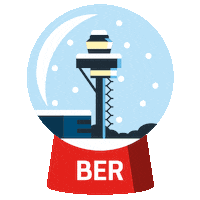 Christmas Navigate Sticker by berlinairport
