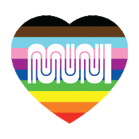 Public Transit Pride Sticker by SFMTA-Muni