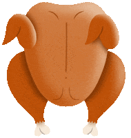 Thanksgiving Turkey Sticker by The Kitchn