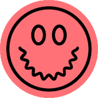 WendellClub smile wink smiley anxiety Sticker
