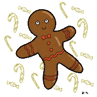 Candy Canes Dance Sticker