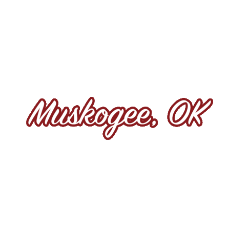 Muskogee Ok Sticker by Visit Muskogee